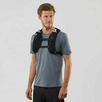 Running backpack Salomon Agile 2 Black Running backpack - 3