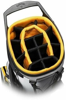 Borsa da golf Stand Bag Callaway Hyper Dry 14 Stand Bag Mavrik Black/White/Orange 2020 - 4