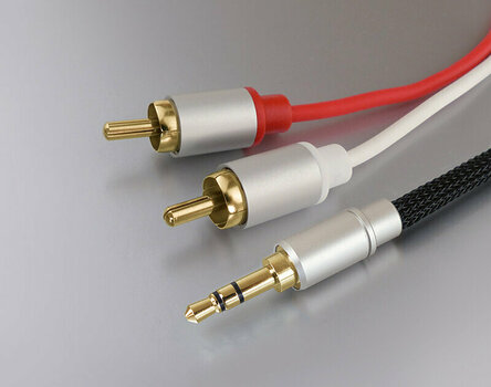Hi-Fi AUX cablu Dynavox Stereo 1.5m 1,5 m Negru Hi-Fi AUX cablu - 2