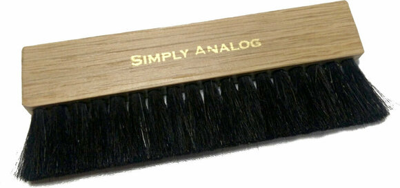 Borstel voor LP's Simply Analog Anti-Static Wooden Brush Cleaner S/1 - 2