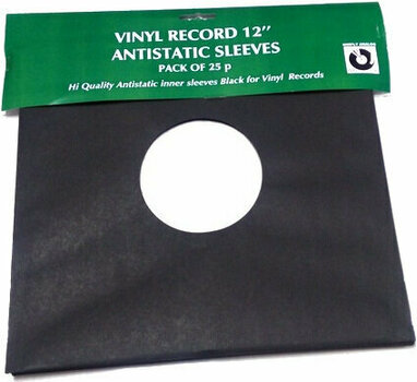 Bag/case for LP records Simply Analog 12'' Antistatic Sleeves Black - 3