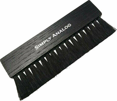 Pennello per dischi LP Simply Analog Anti-Static Wooden Brush Cleaner S/1 Black - 5