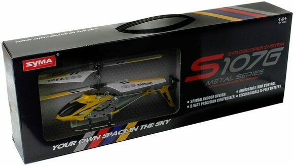RC Modell Syma S107G 3CH Microhelicopter Yellow - 4