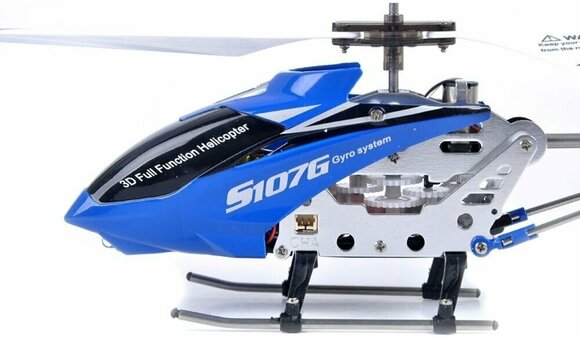 RC Model Syma S107G 3CH Microhelicopter Blue - 2