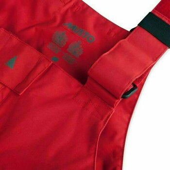 Pantalones Musto BR2 Offshore Pantalones Red-Negro 2XL - 3