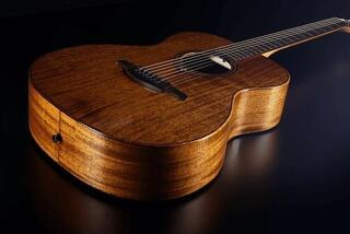 Jumbo Guitar LAG Tramontane 98 T98A Natural Jumbo Guitar - 6