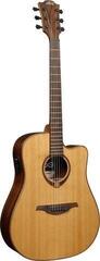 Dreadnought Elektro-Akustikgitarren LAG Tramontane 118 T118DCE Natural Dreadnought Elektro-Akustikgitarren - 1