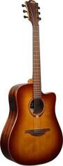 Dreadnought Elektro-Akustikgitarren LAG Tramontane 118 T118DCE Brown Shadow Dreadnought Elektro-Akustikgitarren - 1