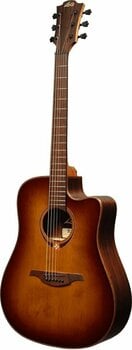 electro-acoustic guitar LAG Tramontane 118 T118DCE Brown Shadow - 3