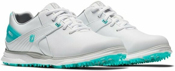 Chaussures de golf pour femmes Footjoy Pro SL White/Aqua 37 - 3