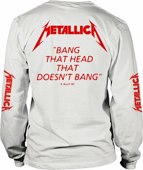 Skjorta Metallica Skjorta Kill Em All Vit M - 2