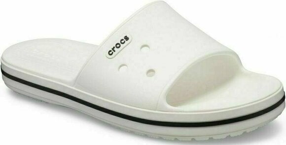 Scarpe unisex Crocs Crocband III Slide White/Black 42-43 - 2
