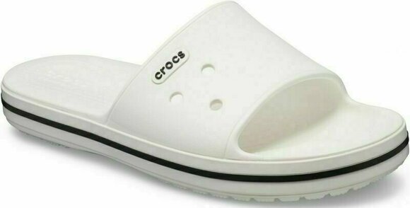 Scarpe unisex Crocs Crocband III Slide White/Black 43-44 - 2