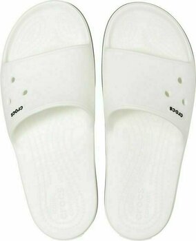 Унисекс обувки Crocs Crocband III Slide White/Black 43-44 - 4