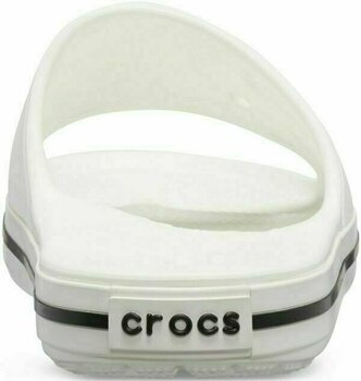 Unisex Schuhe Crocs Crocband III Slide White/Black 43-44 - 6