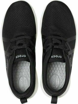 Zapatos para hombre de barco Crocs Men's LiteRide Modform Lace Black/White 42-43 - 4