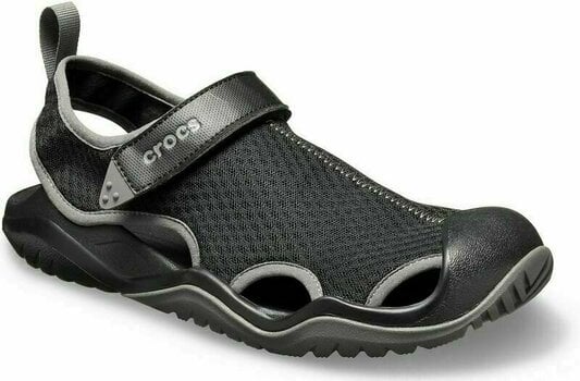 Muške cipele za jedrenje Crocs Men's Swiftwater Mesh Deck Sandal Black 45-46 - 2