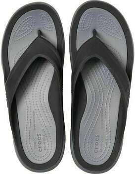 Jachtařská obuv Crocs Men's Swiftwater Wave Flip Black/Slate Grey 43-44 - 4