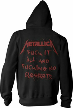 Felpa con cappuccio Metallica Felpa con cappuccio No Regrets Black L - 2