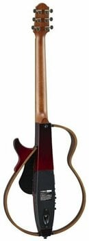 Guitare acoustique-électrique Yamaha SLG200S Crimson Red Burst - 2