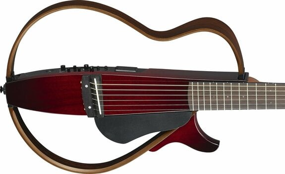 Elektroakoestische gitaar Yamaha SLG200S Crimson Red Burst - 3