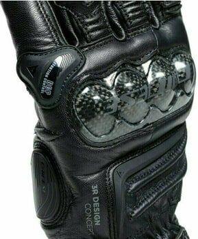 Motorcycle Gloves Dainese Carbon 3 Long Black/Black L Motorcycle Gloves - 6