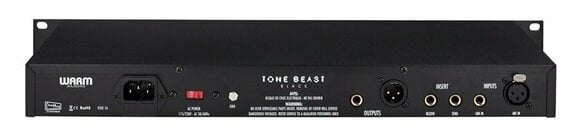 Mikrofónový predzosilňovač Warm Audio TB12 Tone Beast BK Mikrofónový predzosilňovač - 3