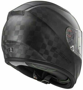 Helm LS2 FF397 Vector Matt Black Carbon M Helm - 2