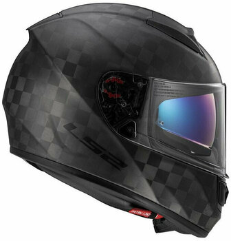 Helm LS2 FF397 Vector Matt Black Carbon M Helm - 5