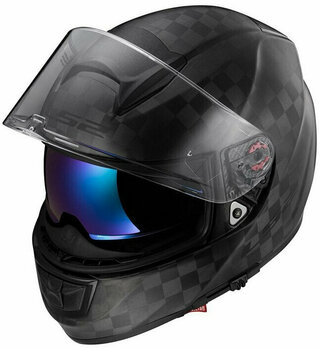 Helmet LS2 FF397 Vector Evo Solid Matt Black Carbon S Helmet - 4