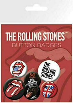 Значка The Rolling Stones Lips Значка - 4