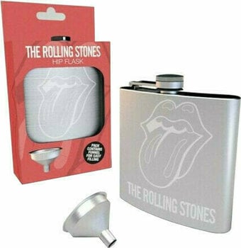 Musiciens dans la cuisine The Rolling Stones Logo Hip Flask - 2