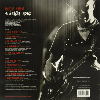 Vinylskiva Marcus Malone - A Better Man (LP) - 2