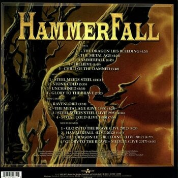 Vinyl Record Hammerfall - Glory To The Brave (Limited Edition) (LP) - 4