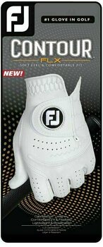 Rukavice Footjoy Contour Flex Mens Golf Glove 2020 Left Hand for Right Handed Golfers Pearl ML - 4