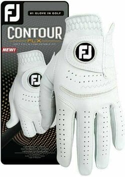 Handschuhe Footjoy Contour Flex Mens Golf Glove 2020 Left Hand for Right Handed Golfers Pearl S - 3