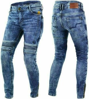 Motorcycle Jeans Trilobite 1665 Micas Urban Blue 38 Motorcycle Jeans - 2