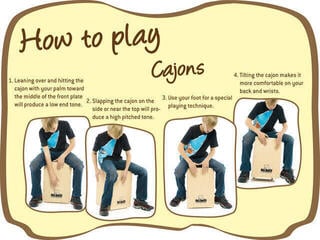Dřevěný cajon Nino NINO950 Natural Dřevěný cajon - 1