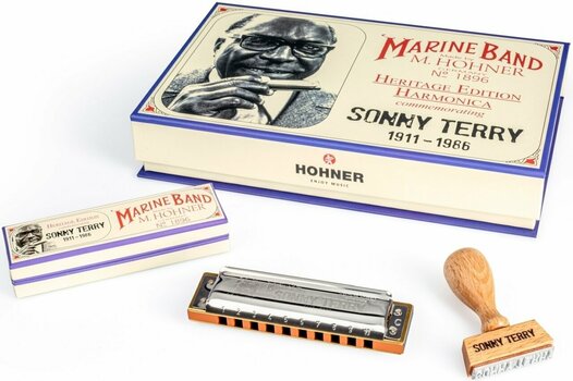 Diatonic harmonica Hohner Sonny Terry Heritage Edition C-major - 3