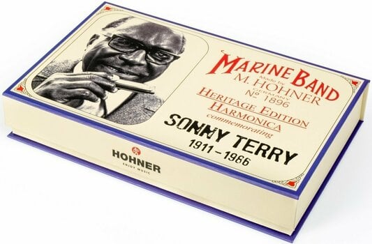 Diatonická ústna harmonika Hohner Sonny Terry Heritage Edition C-major - 4