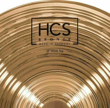 Hi-Hat talerz perkusyjny Meinl HCSB10H HCS Bronze Hi-Hat talerz perkusyjny 10" - 3