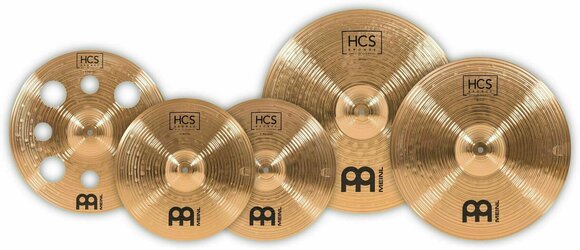 Set de cymbales Meinl HCSB14161820 HCS Bronze DeLuxe 14/16/18/20 Set de cymbales - 2