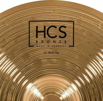 Hi-Hat bekken Meinl HCSB14H HCS Bronze Hi-Hat bekken 14" - 4