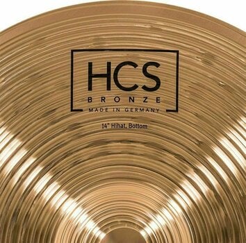 Hi-Hat činela Meinl HCSB14H HCS Bronze Hi-Hat činela 14" - 9