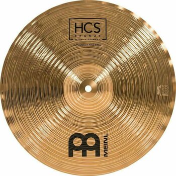 Hi-Hat Meinl HCSB14SWH HCS Bronze Soundwave Hi-Hat 14" - 7