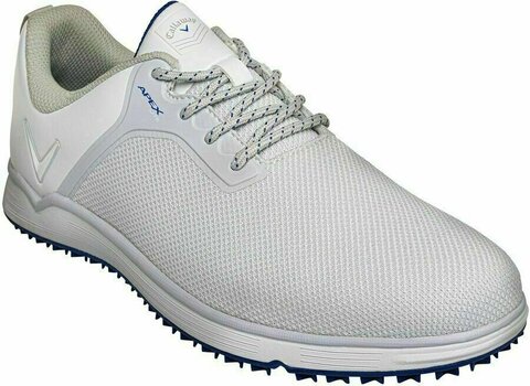 Мъжки голф обувки Callaway Apex Lite Cив-бял 41 - 2