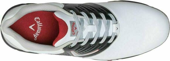 Men's golf shoes Callaway Chev Mulligan S White/Black/Red 44 - 3