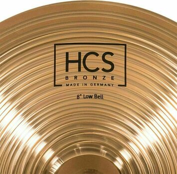 Efektový činel Meinl HCSB8BL HCS Bronze Low Bell Efektový činel 8" - 4
