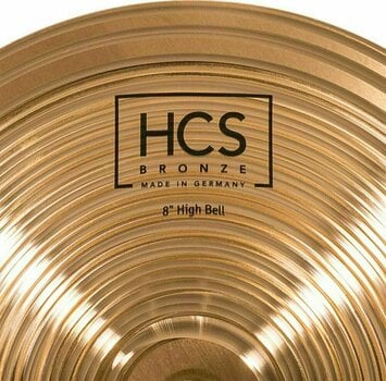 Cymbale d'effet Meinl HCSB8BH HCS Bronze High Bell Cymbale d'effet 8" - 4