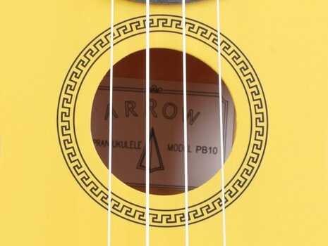 Sopránové ukulele Arrow PB10 S Sopránové ukulele Žltá - 5